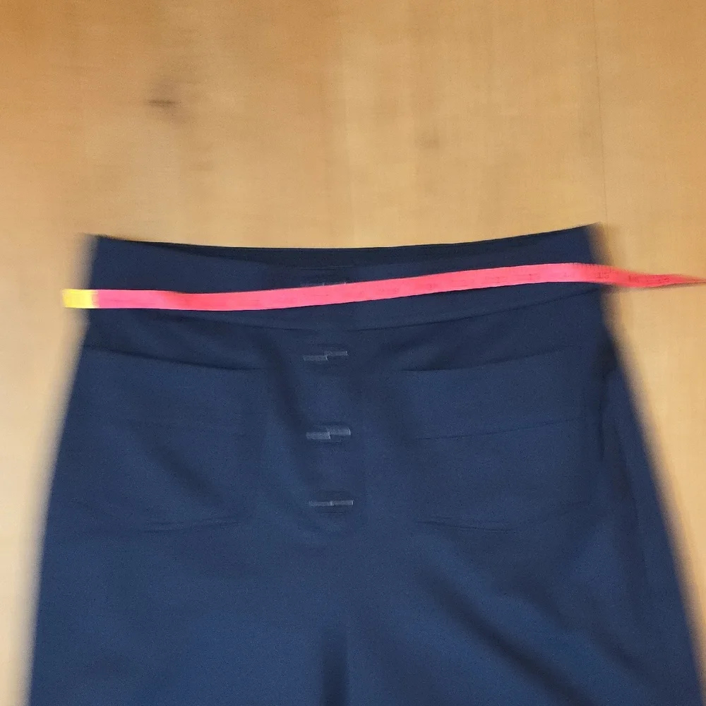 HALARA‎ Navy Elastic Trousers Sz L - Picture 5 of 6